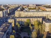 Nevsky district, Sedov st, house 77/28. Apartment house