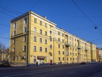 Nevsky district, Sedov st, house 80. Apartment house