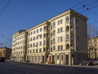 Nevsky district, Sedov st, house 84. Apartment house