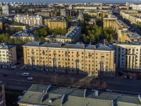 Nevsky district, Sedov st, house 88. Apartment house