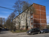 Nevsky district, Sedov st, house 87 к.1. Apartment house