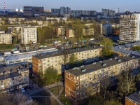 Nevsky district, Sedov st, house 87 к.1. Apartment house