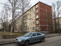 Nevsky district, Sedov st, house 87 к.4. Apartment house