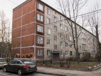 Nevsky district, Sedov st, house 87 к.4. Apartment house