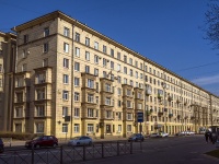 Nevsky district, Sedov st, house 94. Apartment house