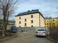 Nevsky district, Sedov st, house 99 к.5. building under reconstruction