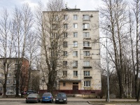 Nevsky district, Sedov st, house 120. Apartment house