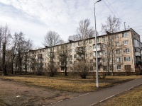 Nevsky district, Sedov st, house 124. Apartment house