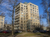 Nevsky district, Sedov st, house 156. Apartment house