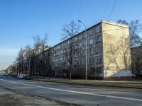 Nevsky district, Sedov st, house 160. Apartment house