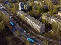 Nevsky district, Sedov st, house 160. Apartment house