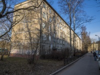 Nevsky district, Sedov st, house 162. Apartment house