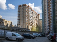 Nevsky district, Pyatiletok avenue, house 14 к.1. Apartment house