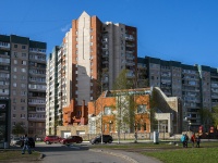 Nevsky district, Kollontay , 房屋 14 к.2. 公寓楼