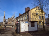 Nevsky district, office building "Единый центр труда" , Krupskoy st, house 51 к.2