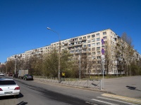 Nevsky district,  , house 46/28. Apartment house