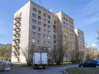 Nevsky district, Solidarnosti avenue, house 29. Apartment house