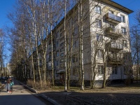 Nevsky district, Telman st, house 48 к.3. Apartment house