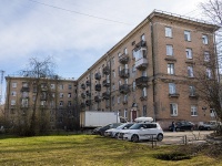 Nevsky district, Oktyabrskaya embankment, house 78 к.3. Apartment house