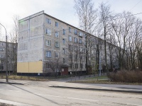 Nevsky district, Oktyabrskaya embankment, house 84 к.3. Apartment house