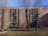 Nevsky district, Oktyabrskaya embankment, 房屋 94 к.4. 公寓楼