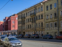 Nevsky district,  , house 88. Apartment house