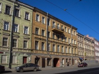 Nevsky district,  , house 115. Apartment house