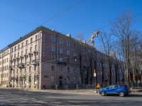 Nevsky district,  , house 121. Apartment house