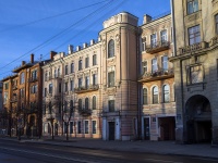 Petrogradsky district,  , house 24. Apartment house