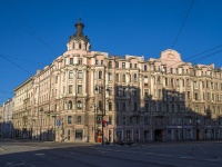 Petrogradsky district,  , house 38. Apartment house