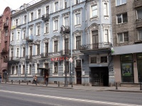 Petrogradsky district,  , house 43. Apartment house