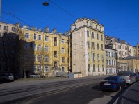 Petrogradsky district,  , house 43. Apartment house