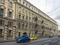 Petrogradsky district,  , house 44В. Apartment house