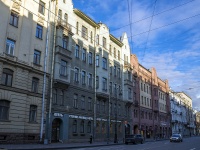 Petrogradsky district,  , house 45. Apartment house