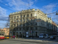 Petrogradsky district,  , house 47. Apartment house