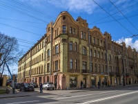 Petrogradsky district,  , house 50. Apartment house