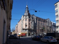 Petrogradsky district,  , house 54/31. Apartment house