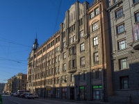 Petrogradsky district,  , house 54/31. Apartment house