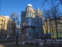 Petrogradsky district,  , house 56. Apartment house