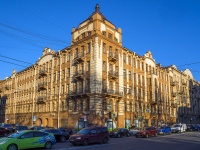 Petrogradsky district,  , house 59. Apartment house