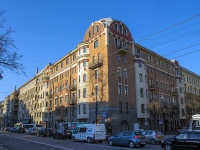 Petrogradsky district,  , house 67. Apartment house