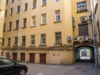 Petrogradsky district,  , house 61. Apartment house