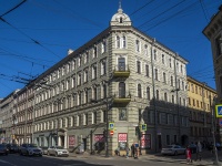 Petrogradsky district,  , house 61. Apartment house