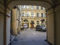 Petrogradsky district,  , house 63. Apartment house