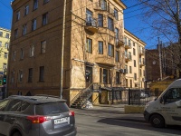 Petrogradsky district,  , house 71А. Apartment house