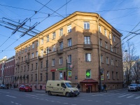 Petrogradsky district,  , house 71А. Apartment house