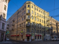 Petrogradsky district,  , house 88. Apartment house