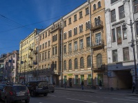 Petrogradsky district,  , house 90. Apartment house