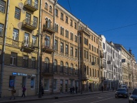 Petrogradsky district,  , house 90. Apartment house