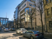 Petrogradsky district,  , house 3. Apartment house